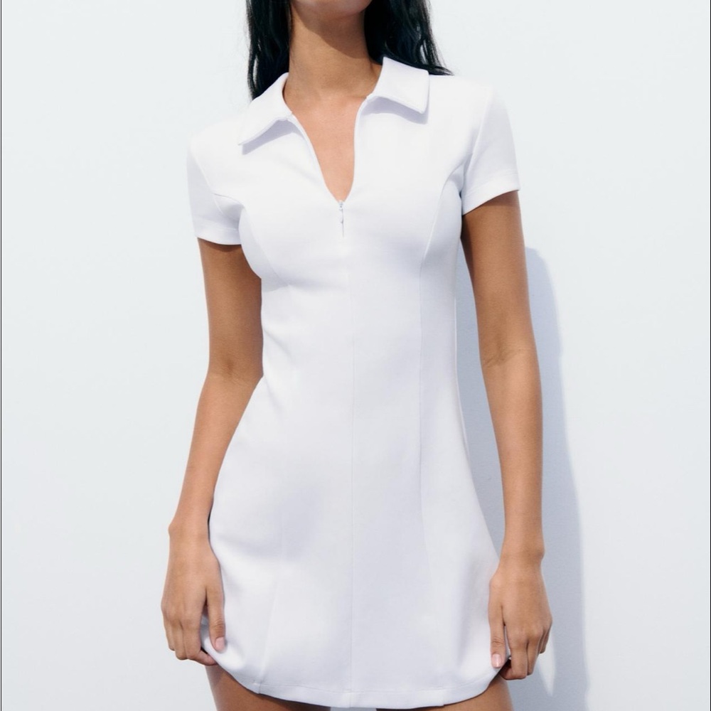Zara White Mini Dress